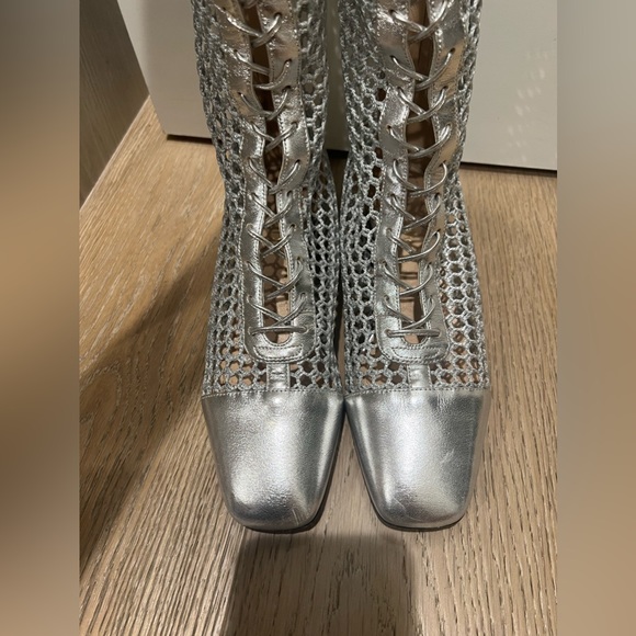 Dior Naughtily-D Fishnet Knee Boots - Picture 8 of 9